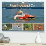 Flamingo und Co - Faszinierende Vogelwelt Südfrankreichs (Premium, hochwertiger DIN A2 Wandkalender 2023, Kunstdruck in Hochglanz)