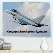 Kampfjet Eurofighter Typhoon (Premium, hochwertiger DIN A2 Wandkalender 2023, Kunstdruck in Hochglanz)
