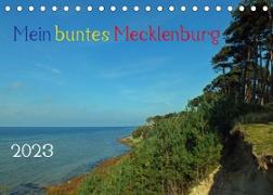 Mein buntes Mecklenburg (Tischkalender 2023 DIN A5 quer)