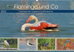 Flamingo und Co - Faszinierende Vogelwelt Südfrankreichs (Wandkalender 2023 DIN A2 quer)