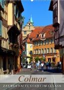 Colmar - Zauberhafte Stadt im Elsass (Wandkalender 2023 DIN A2 hoch)