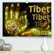 Tibet - Tibet - Tibet 2023 (Premium, hochwertiger DIN A2 Wandkalender 2023, Kunstdruck in Hochglanz)