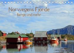 Norwegens Fjorde, Berge und mehr (Tischkalender 2023 DIN A5 quer)