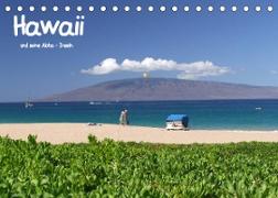 Hawaii und seine Aloha - InselnCH-Version (Tischkalender 2023 DIN A5 quer)