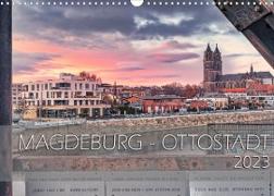 Magdeburg - Ottostadt (Wandkalender 2023 DIN A3 quer)