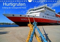 Hurtigruten - Entlang der norwegischen Küste (Wandkalender 2023 DIN A4 quer)