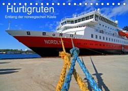 Hurtigruten - Entlang der norwegischen Küste (Tischkalender 2023 DIN A5 quer)
