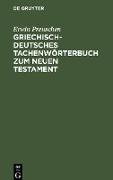 Griechisch-deutsches Tachenwörterbuch zum Neuen Testament