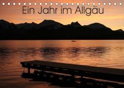 Ein Jahr im Allgäu (Tischkalender 2023 DIN A5 quer)
