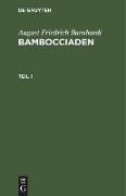August Friedrich Barnhardi: Bambocciaden. Teil 1