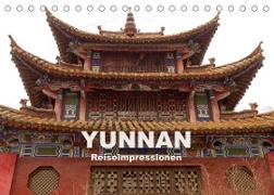 Yunnan - Reiseimpressionen (Tischkalender 2023 DIN A5 quer)