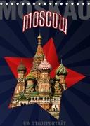 Moskau - Moscow - Ein Stadtporträt (Tischkalender 2023 DIN A5 hoch)