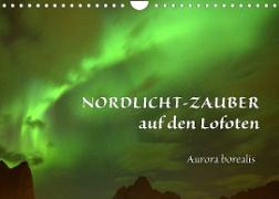 Nordlicht-Zauber auf den Lofoten. Aurora borealisCH-Version (Wandkalender 2023 DIN A4 quer)