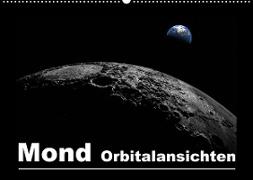 Mond Orbitalansichten (Wandkalender 2023 DIN A2 quer)