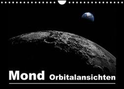 Mond Orbitalansichten (Wandkalender 2023 DIN A4 quer)