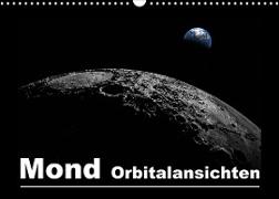 Mond Orbitalansichten (Wandkalender 2023 DIN A3 quer)