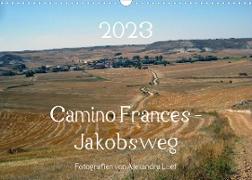 Camino Frances - JakobswegAT-Version (Wandkalender 2023 DIN A3 quer)