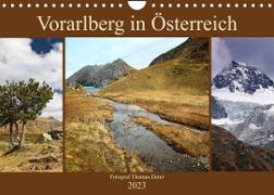 Vorarlberg in Österreich (Wandkalender 2023 DIN A4 quer)