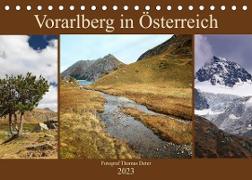 Vorarlberg in Österreich (Tischkalender 2023 DIN A5 quer)