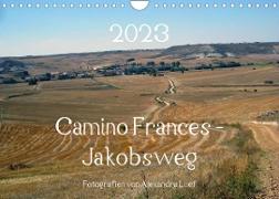 Camino Frances - JakobswegAT-Version (Wandkalender 2023 DIN A4 quer)
