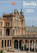 Sevilla, Plätze und Gassen 2023AT-Version (Tischkalender 2023 DIN A5 hoch)