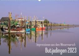 Impressionen aus dem Wesermarsch - Butjadingen 2023 (Wandkalender 2023 DIN A2 quer)