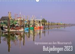 Impressionen aus dem Wesermarsch - Butjadingen 2023 (Wandkalender 2023 DIN A3 quer)