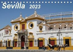 Sevilla Impressionen im Querformat 2023CH-Version (Tischkalender 2023 DIN A5 quer)