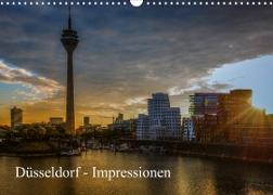 Düsseldorf - Impressionen (Wandkalender 2023 DIN A3 quer)