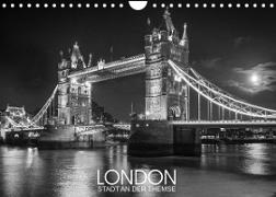 London Stadt an der Themse (Wandkalender 2023 DIN A4 quer)