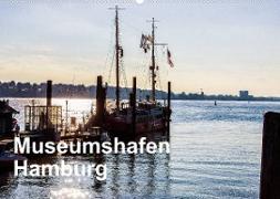 Museumshafen Hamburg - die Perspektive (Wandkalender 2023 DIN A2 quer)