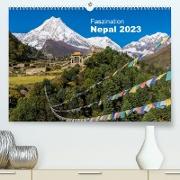 Faszination Nepal (Premium, hochwertiger DIN A2 Wandkalender 2023, Kunstdruck in Hochglanz)
