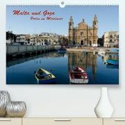 Malta und Gozo, Perlen im Mittelmeer (Premium, hochwertiger DIN A2 Wandkalender 2023, Kunstdruck in Hochglanz)