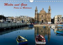 Malta und Gozo, Perlen im Mittelmeer (Wandkalender 2023 DIN A4 quer)