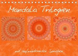 Mandala TrilogienAT-Version (Tischkalender 2023 DIN A5 quer)