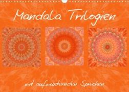 Mandala TrilogienAT-Version (Wandkalender 2023 DIN A3 quer)