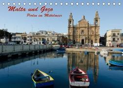 Malta und Gozo, Perlen im Mittelmeer (Tischkalender 2023 DIN A5 quer)