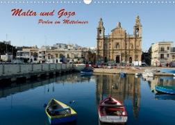 Malta und Gozo, Perlen im Mittelmeer (Wandkalender 2023 DIN A3 quer)