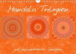 Mandala TrilogienAT-Version (Wandkalender 2023 DIN A4 quer)