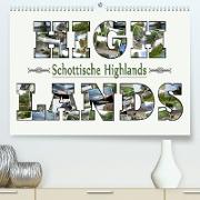 Schottische Highlands (Premium, hochwertiger DIN A2 Wandkalender 2023, Kunstdruck in Hochglanz)