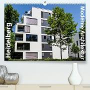 Heidelberg 2023 - Moderne Architektur (Premium, hochwertiger DIN A2 Wandkalender 2023, Kunstdruck in Hochglanz)