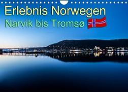 Erlebnis Norwegen: Narvik bis Tromsø (Wandkalender 2023 DIN A4 quer)