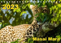 Masai Mara 2023 (Tischkalender 2023 DIN A5 quer)
