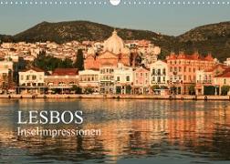 Lesbos - Inselimpressionen (Wandkalender 2023 DIN A3 quer)