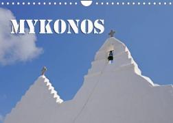 MYKONOS - Insel des Jetset (Wandkalender 2023 DIN A4 quer)