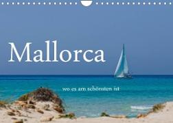 Mallorca wo es am schönsten ist (Wandkalender 2023 DIN A4 quer)