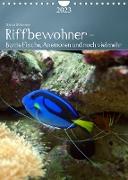 Riffbewohner - Bunte Fische, Anemonen und noch viel mehrAT-Version (Wandkalender 2023 DIN A4 hoch)