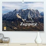 Rund um die Zugspitze (Premium, hochwertiger DIN A2 Wandkalender 2023, Kunstdruck in Hochglanz)