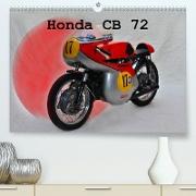 Honda CB 72 (Premium, hochwertiger DIN A2 Wandkalender 2023, Kunstdruck in Hochglanz)