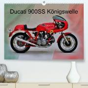 Ducati 900SS Königswelle (Premium, hochwertiger DIN A2 Wandkalender 2023, Kunstdruck in Hochglanz)